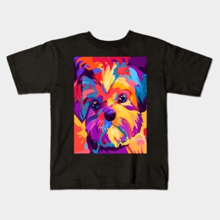 Shih tzu dog Kids T-Shirt